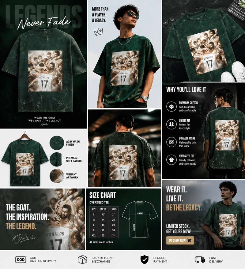 ANGEL CRISTIANO OVERSIZED TSHIRT